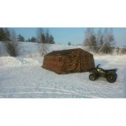 Палатка БЕРЕГ 15М2 4 х 6,8 м. (двухслойная, дно на молнии) - Тепловизионные прицелы и ночная оптика