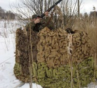 Маскировочная сеть «ПОЛЕ» - Тепловизионные прицелы и ночная оптика